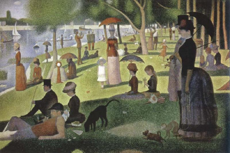 Georges Seurat a sunday on la grande jatte 1884